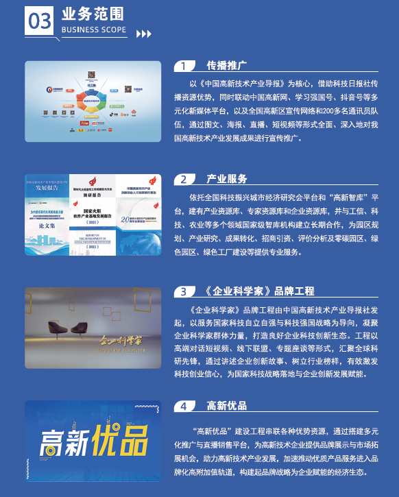 《中國高新技術(shù)產(chǎn)業(yè)導(dǎo)報(bào)》 技術(shù)推廣服務(wù)的橋梁與智庫